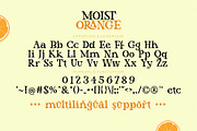 Moist Orange - Cute Serif Font, a Serif Font by Airotype (Thumbnail 8 of 10)