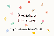 Pressed Flowers, a Handwritten Font by Sofia Skoog (Thumbnail 1 of 10)