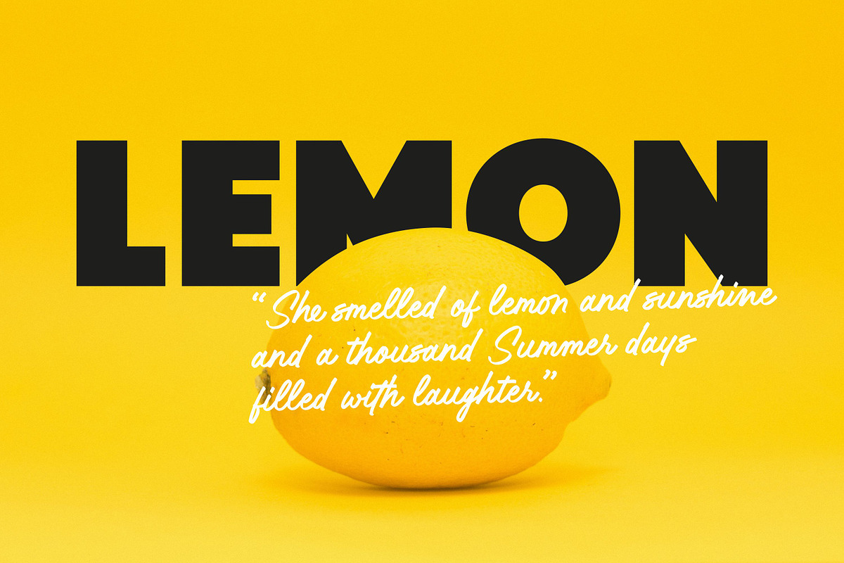 Blocken Font Duo, a Sans Serif Font by Glowtype (Photo 2 of 11)