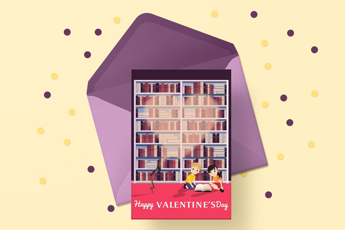 Valentine's Day Card, a Card Template by land art (Photo 1 of 2)