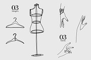 One Line Fashion. Line Art Women, a Person Illustration by AnMark (Thumbnail 11 of 17)