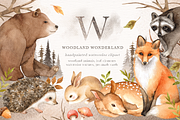 Woodland Wonderland Clip Art, an Animal Illustration by everysunsun (Thumbnail 1 of 5)