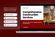 Construction Profile Presentation, a Presentation Template by twinstd (Thumbnail 2 of 4)