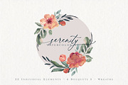 Watercolor floral bundle 2022, an Illustration by Charushella (Thumbnail 4 of 7)
