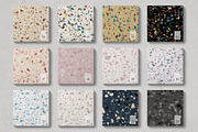 38 natural stone TERRAZZO patterns, a Pattern Graphic by Best Pattern Shop (Thumbnail 5 of 14)