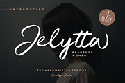 Jelytta Handwritten Wedding Font, a Script Font by Creatype Studio (Thumbnail 1 of 11)