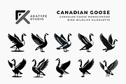 Canadian Goose Icon Vector, an Icon by Akatype Studio (Thumbnail 1 of 3)