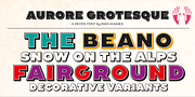 Aurore Grotesque, a Sans Serif Font by Device (Thumbnail 12 of 12)