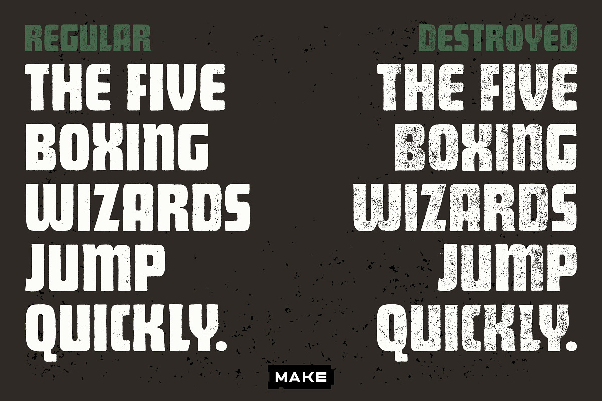 Letterpress Futura Display, a Font by Heavy Metal Type Co. (Photo 2 of 5)
