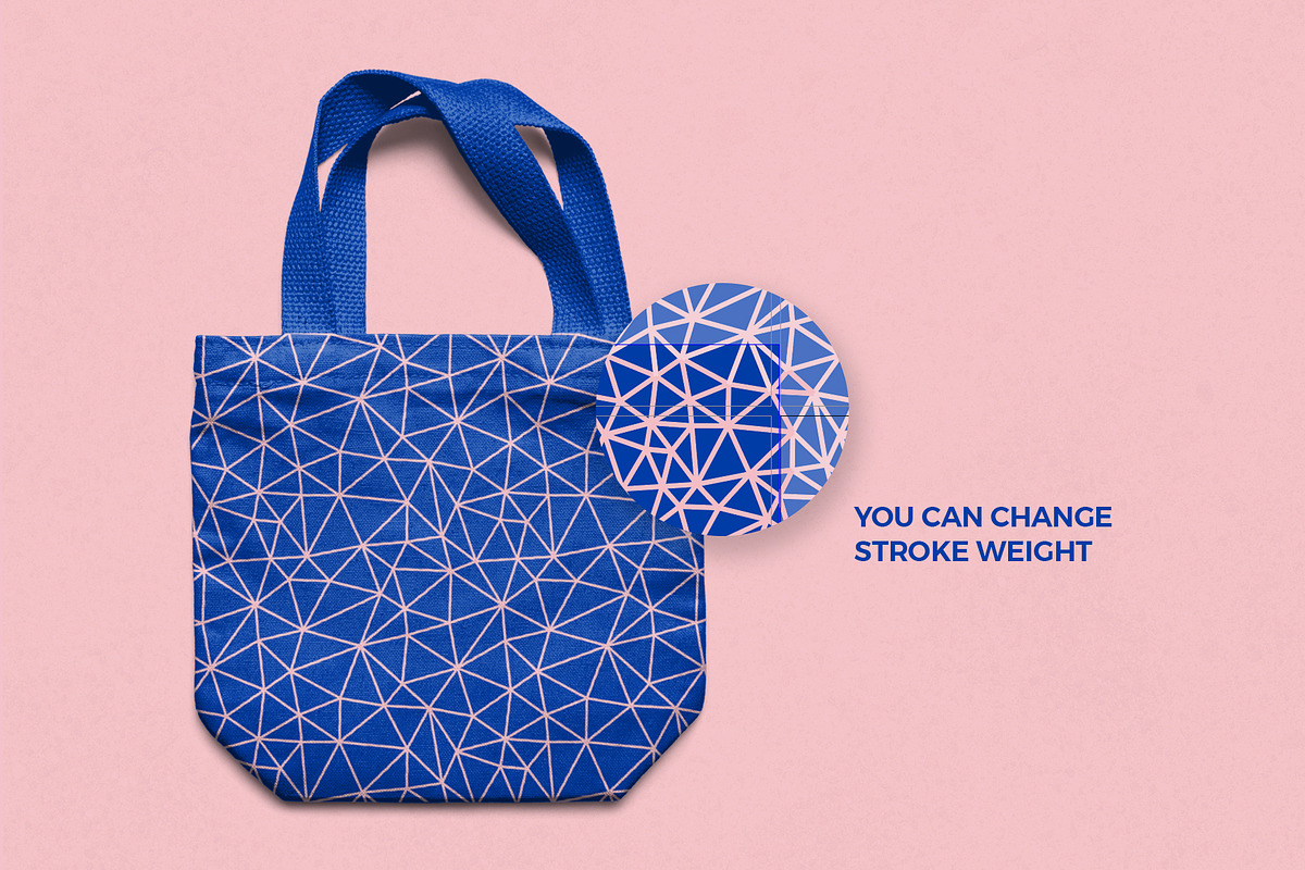 Low Poly Seamless Patterns, a Pattern Graphic by Abstracto-Create (Photo 2 of 6)