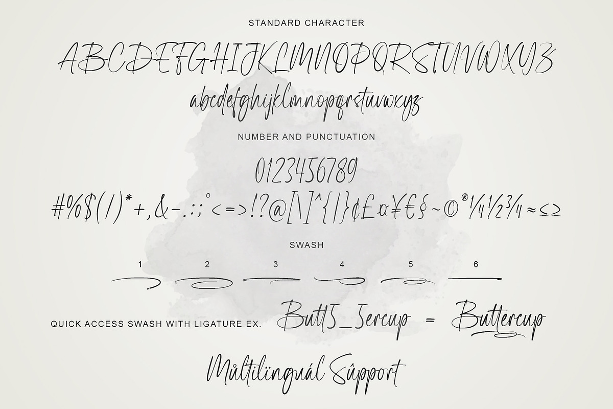 Bluegold | Modern Calligraphy, a Handwritten Font by Lemonthe (Photo 6 of 7)