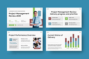 Project Management Review, a Presentation Template by FIBRINOSÄ (Thumbnail 3 of 7)