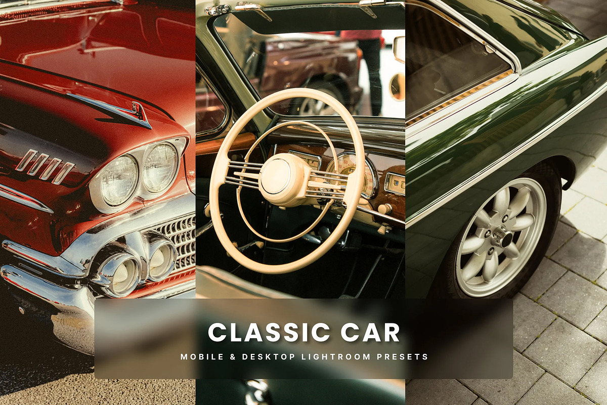 Classic Car Lightroom Presets, a Preset Add-On by Brand Earth (Photo 1 of 4)