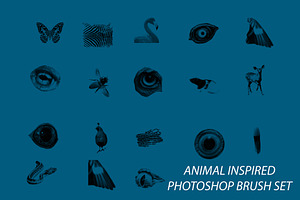 Animal Inspired PSD Brush Set