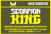 Dark Light Warrior font, a Font by weknow (Thumbnail 4 of 10)