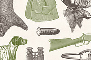 Hunting - Vintage Illustrations, a Sport Illustration by Graphic Goods (Thumbnail 2 of 12)