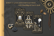 Black & Gold Tarot Deck, an Illustration by Evgenia Pichkur (Thumbnail 8 of 8)