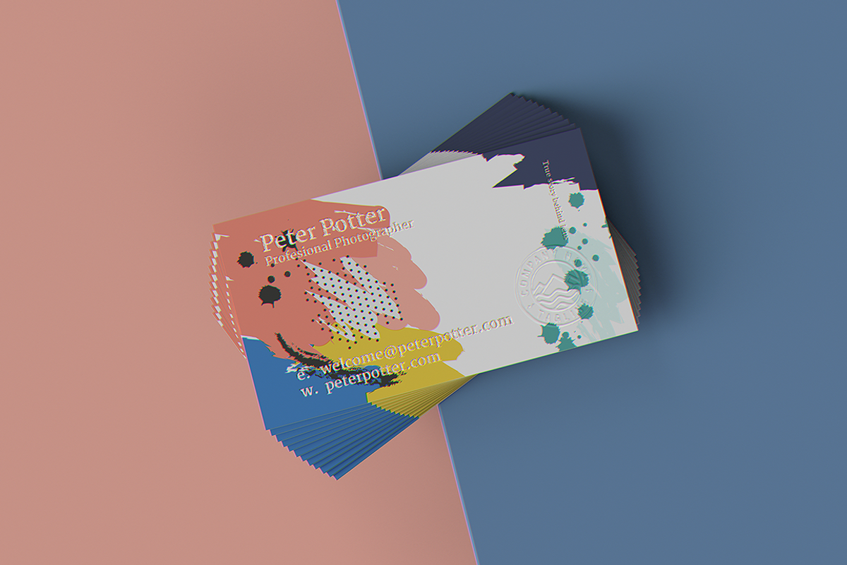 Business Card MockUp, an Advertising Mockup by coloformia (Photo 7 of 9)