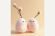 Eggventures: Minimal AI Easter Eggs, a Decorative Illustration by Preza Buro (Thumbnail 4 of 6)