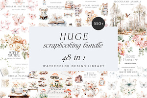 New! Huge Scrapbooking Bundle