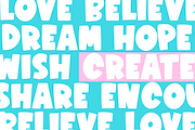 Joyful | Fun Handwritten Font, a Font by KA Designs (Thumbnail 7 of 10)