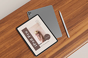 iPad Pro Mockup, a Product Mockup by MrLetters (Thumbnail 3 of 5)