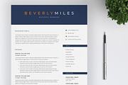 Professional Resume Template 4 Pages, a Resume Template by SalientResume (Thumbnail 1 of 5)