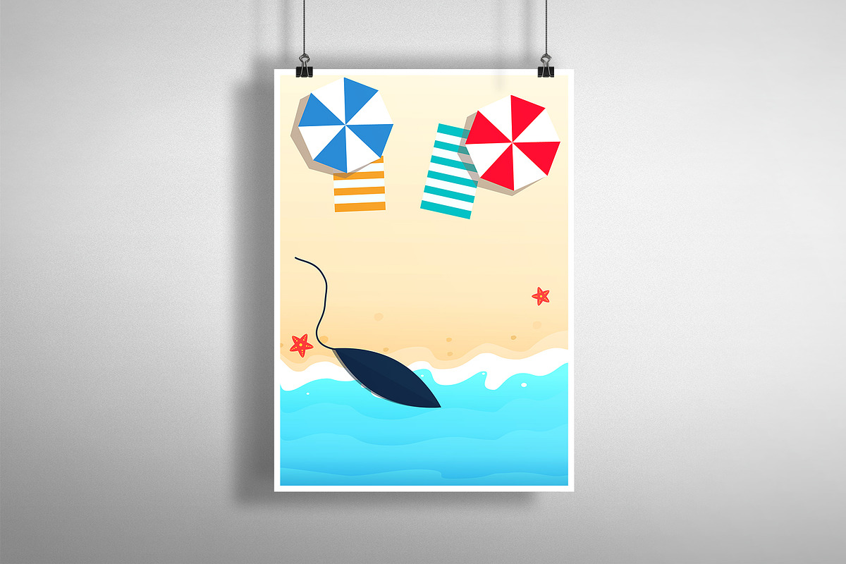 Sea & Beach Posters, a Flyer Template by Leo Edition (Photo 3 of 3)