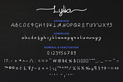 Lylia - Stylish Script Font, a Script Font by Inventype Studio (Thumbnail 4 of 9)