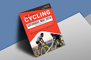 Cycling Flyer, a Flyer Template by graphicsunday (Thumbnail 3 of 3)