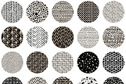65 Monochrome Patterns, a Pattern Graphic by Olya Creative (Thumbnail 2 of 7)
