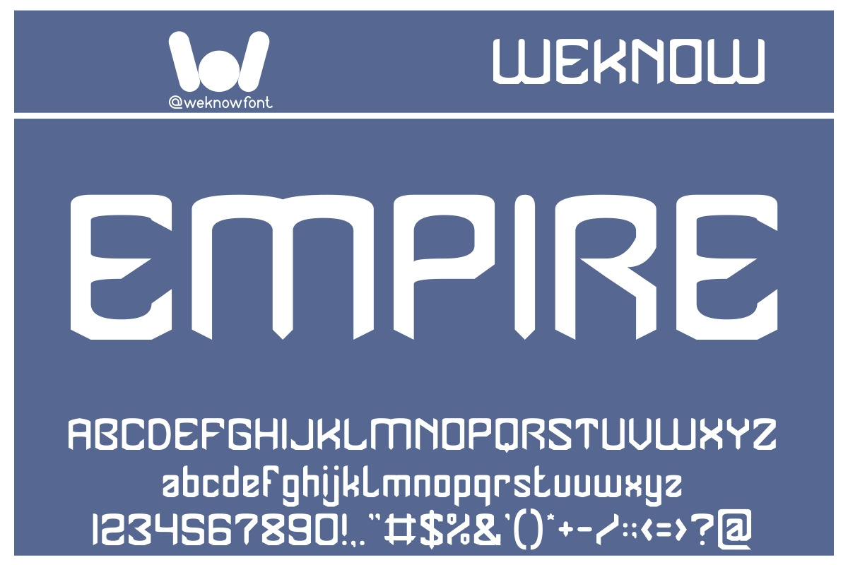 Battle Ground font, a Font by weknow (Photo 3 of 5)