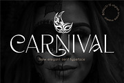 CARNIVAL Elegant Serif Font, a Serif Font by Anna Zakharchenko (Thumbnail 1 of 14)
