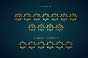 Diamond Mandala Monogram, a Symbol Font by Dm Studio (Thumbnail 8 of 8)
