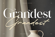 Grandest Modern Font Duo, a Serif Font by Storytype Studio (Thumbnail 1 of 15)
