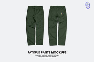 Fatigue Pant Mockups