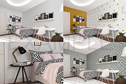 MOCK UPS BUNDLE, 10 INTERIOR PSD, a Print Template by HisariDS Mockup Design (Thumbnail 9 of 11)