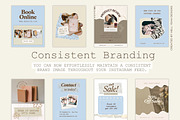Nostalgia Instagram Post Templates, a Social Media Template by Hell Yeah Designs (Thumbnail 6 of 9)