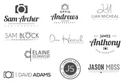 Photography Logo Bundle, a Branding & Logo Template by Jack Gosbell (Thumbnail 2 of 4)