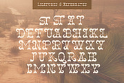 Aldest Tanigo | Western Slab Serif, a Slab Serif Font by Denustudios (Thumbnail 12 of 14)