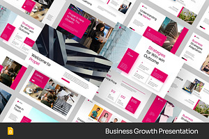 Business Growth Google Slides PPoint, a Presentation Template by Fit-tee