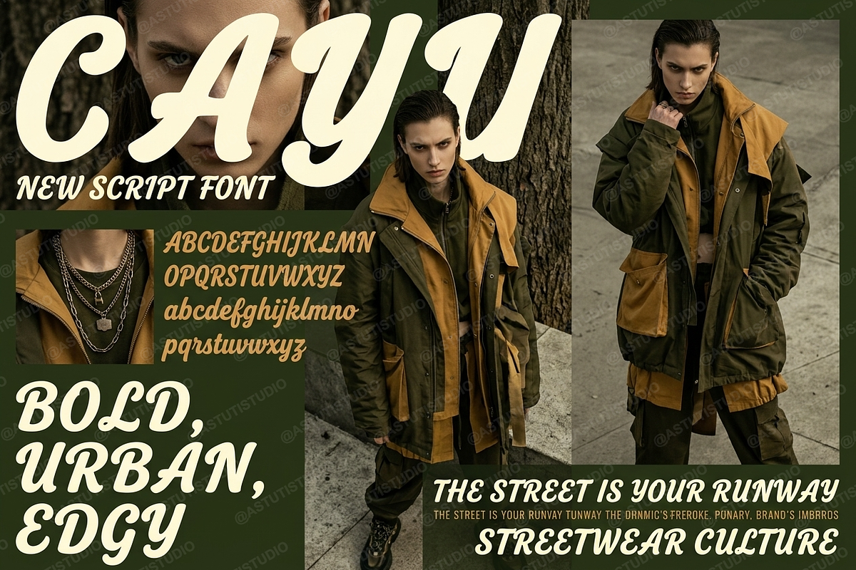 Cayu - Refined Modern Serif, a Serif Font by Astuti Studio (Photo 1 of 23)