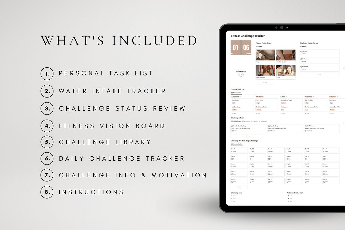 Digital Fitness & Workout Challenge, a Templates & Theme by BRANDcontent (Photo 3 of 7)