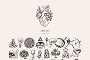 Not Tarot. Cards & Clipart, an Object Graphic by Purple (Thumbnail 9 of 14)