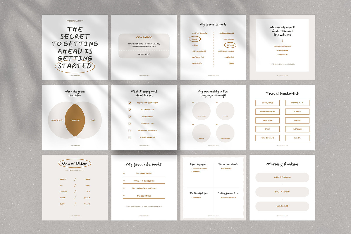 CANVA Mindful Social Media Templates, a Social Media Template by AndrewPixel (Photo 7 of 11)