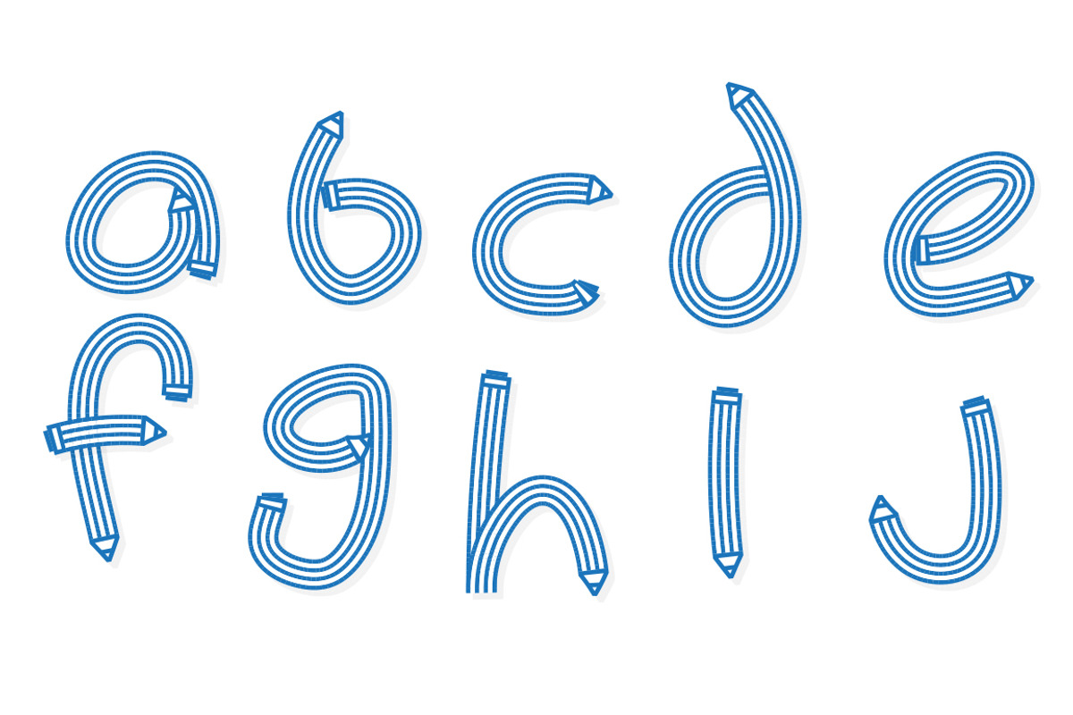 Pencil Font preview 2