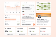 Workio - SAAS Project Management App, an UI Kit Template by Agensip Design Agency (Thumbnail 8 of 10)