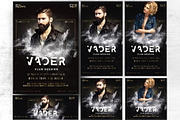 Artist Dj Poster Set, a Flyer Template by Basez Flyers (Thumbnail 1 of 9)