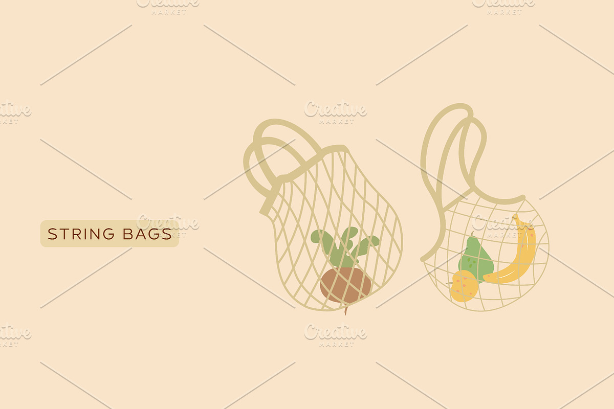 Zero Waste objects, an Object Illustration by Tallina (Photo 7 of 13)