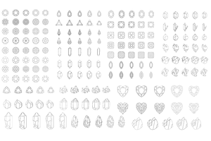 Gemstones Elements Pack